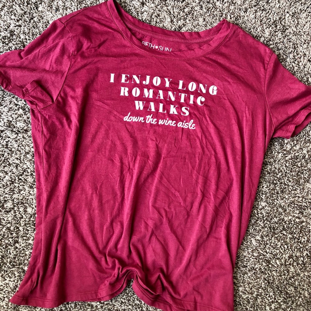 Short sleeve graphic t shirt